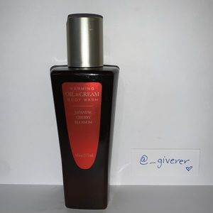 Warming Japanese Cherry Blossom 🌸 Cream to Oil Shower